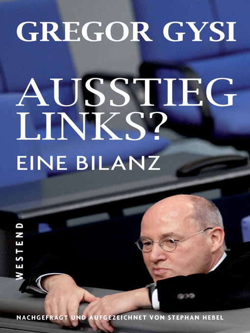 Title details for Ausstieg links? by Gregor Gysi - Wait list